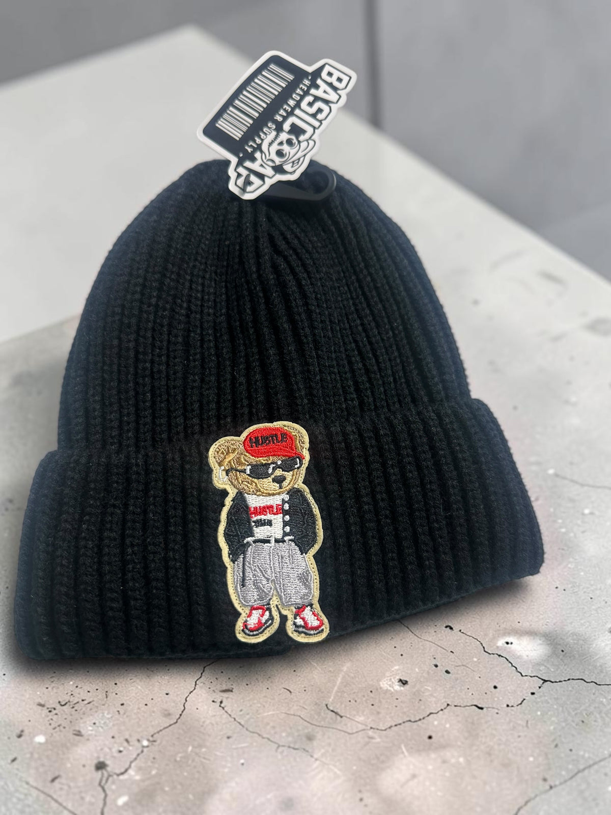 Hustle Bear Beanie